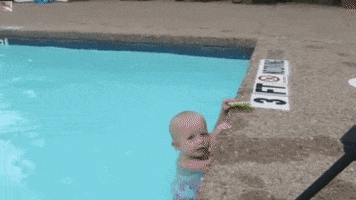 Babies Swimming GIF