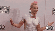 red carpet body paint GIF by AMAs