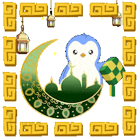 Pray Eid Al Fitr Sticker by Pudgy Penguins