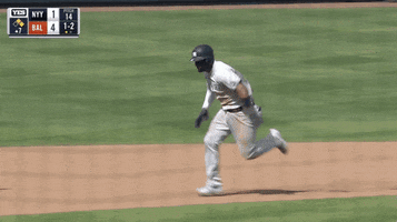 New York Yankees Running GIF by Jomboy Media