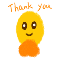 Give Thanks Thank You Sticker