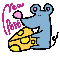 New Post Comida Sticker by てんりちゃん