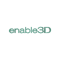 ENABLE3D 3d enable enable3d fabelhaft ventures Sticker
