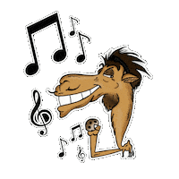 Deliver Abu Dhabi Sticker by Camel Cookies