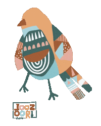 tuffix bird myroots joozoori joozooribird Sticker
