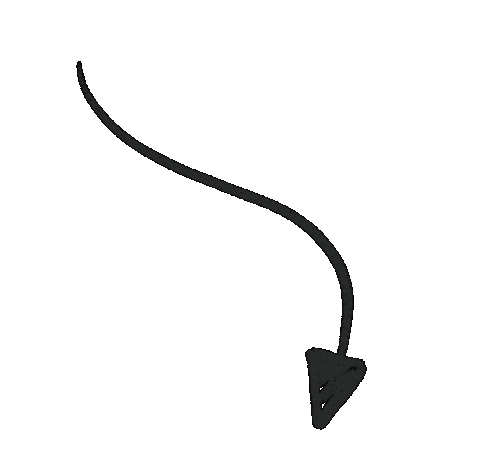 Arrow Yes Sticker