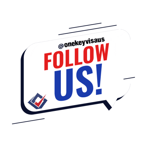 Instagram Follow Sticker by onekeyvisa