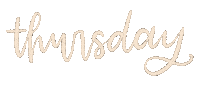 Thursday Sticker