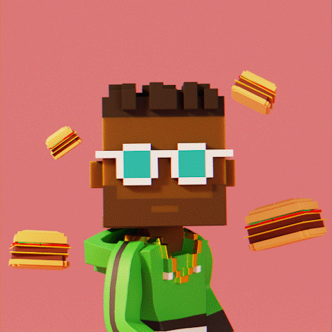 Burger GIF by Meebits