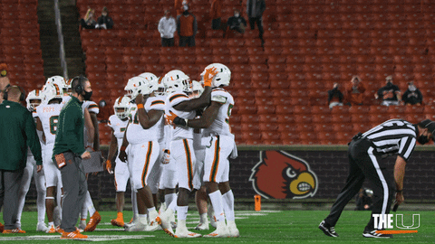 College Football GIF by Miami Hurricanes