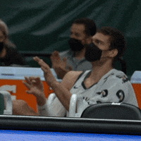 Brook Lopez Reaction GIF by Milwaukee Bucks