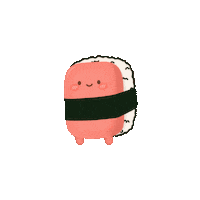 Spam Musubi Sushi Sticker