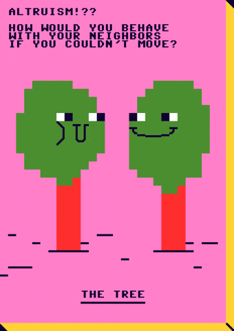 Pink Tree GIF by ailadi