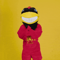 Iowa State Clapping GIF by Iowa State University Foundation