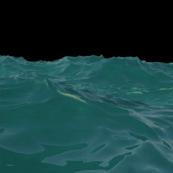 Shark Attack Swimming GIF