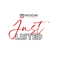 Just Listed Sticker by Fathom Realty