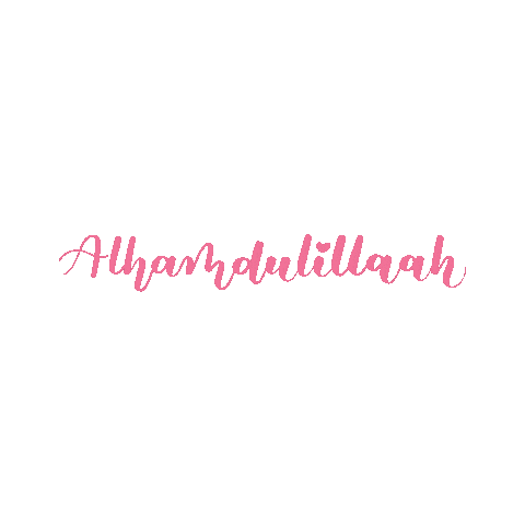 Lettering Calligraphy Sticker