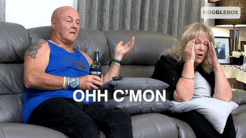 Come On Watching Tv GIF by Gogglebox Australia