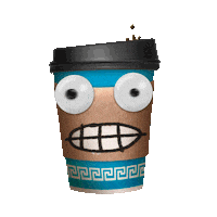 Nervous Wake Up Sticker by Chris Timmons