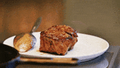 HolyGrailSteak hot smoking steak holy grail GIF