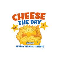 Cheese Fondue Pun Sticker by Everything But Cheese