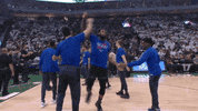 Celebrating Best Friends GIF by NBA