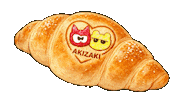 Croissant G Dragon Sticker