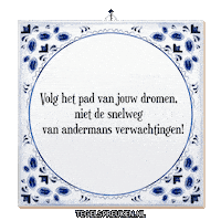 Nl Reflectie Sticker by Tegelspreuken.nl