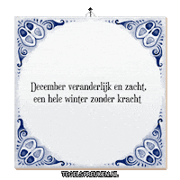 Winter Humor Sticker by Tegelspreuken.nl