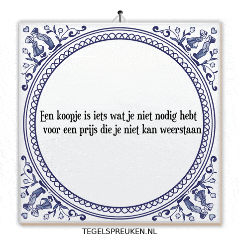 Humor Budget GIF by Tegelspreuken.nl