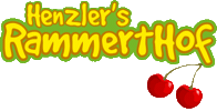 Rammerthof früchte kirsche rammerthof henzler Sticker