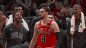 High Five Lets Go GIF by NBA