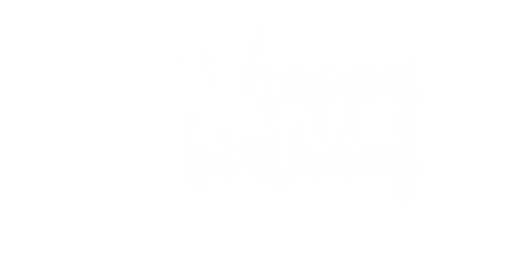 Happy Birthday Sticker
