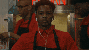 Writerboyfilms confused staring listening to music writerboy GIF