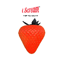 Chocolate Strawberry Sticker by iScreamArabia