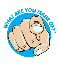 What Are You Made Of Sticker by Mike Croc