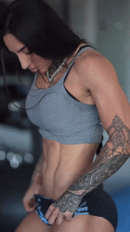 Long Hair Fitness GIF by Tony Ciccone Photography
