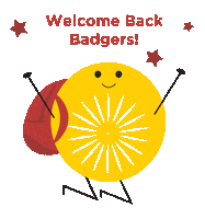 Wisconsin Badgers School Sticker by Wisconsin Union