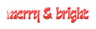 Merry Christmas Sticker