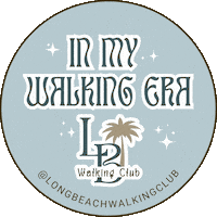 Sticker by Long Beach Walking Club