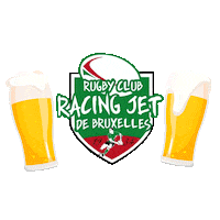 Racingjetbruxelles Sticker by Belgium Rugby