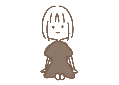 おんなのこ Sticker