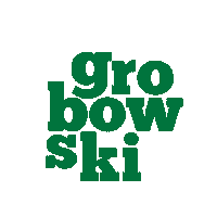 Grøn Sticker by Grobowski