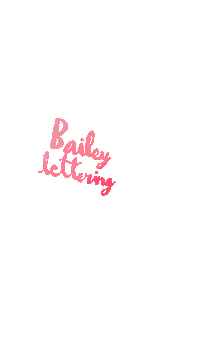 baileylettering baileylettering Sticker