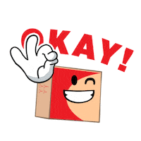 Delivery Box Sticker by J&T Express Philippines
