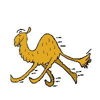 gifseo camel camels Sticker