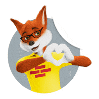 Fuxx Bausparfuchs Sticker by Bausparkasse Schwaebisch Hall AG