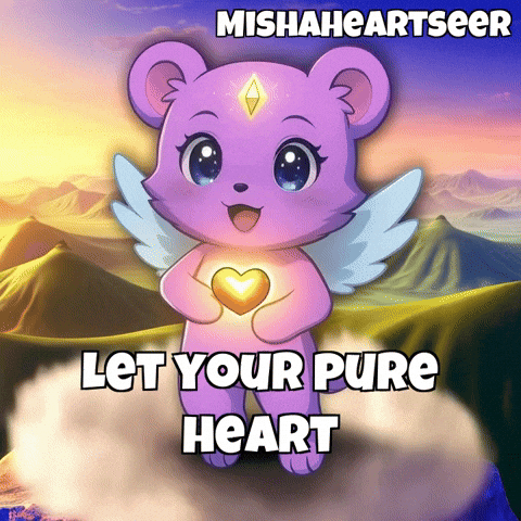 Mountain Glow GIF by MishaHeartseer