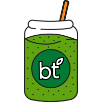 Blendtopia drink smoothie superfood blendtopia Sticker