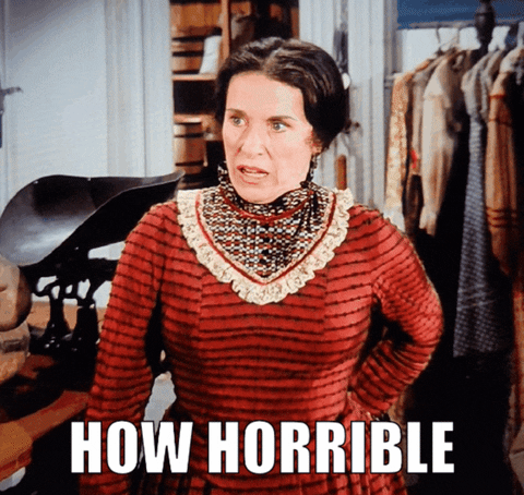 wescarroll horrible littlehouse mrs oleson GIF